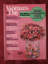 WOMANs DAY Magazine March 1 1978 Sugar Baskets Perms Loving Spring Fashions 