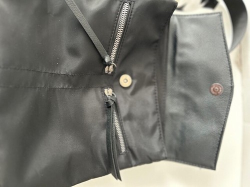 Botkier New York Faux Leather and Fabric Black Backpack - Picture 17 of 17