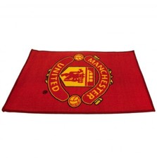 MANCHESTER UNITED FOOTBALL RUG - NEW 100% OFFICIAL