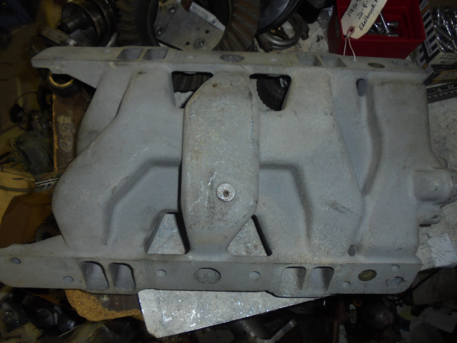 Aluminum Intake DUAL QUAD Edelbrock P22 Pontiac 195764IHRA NHRA RAT