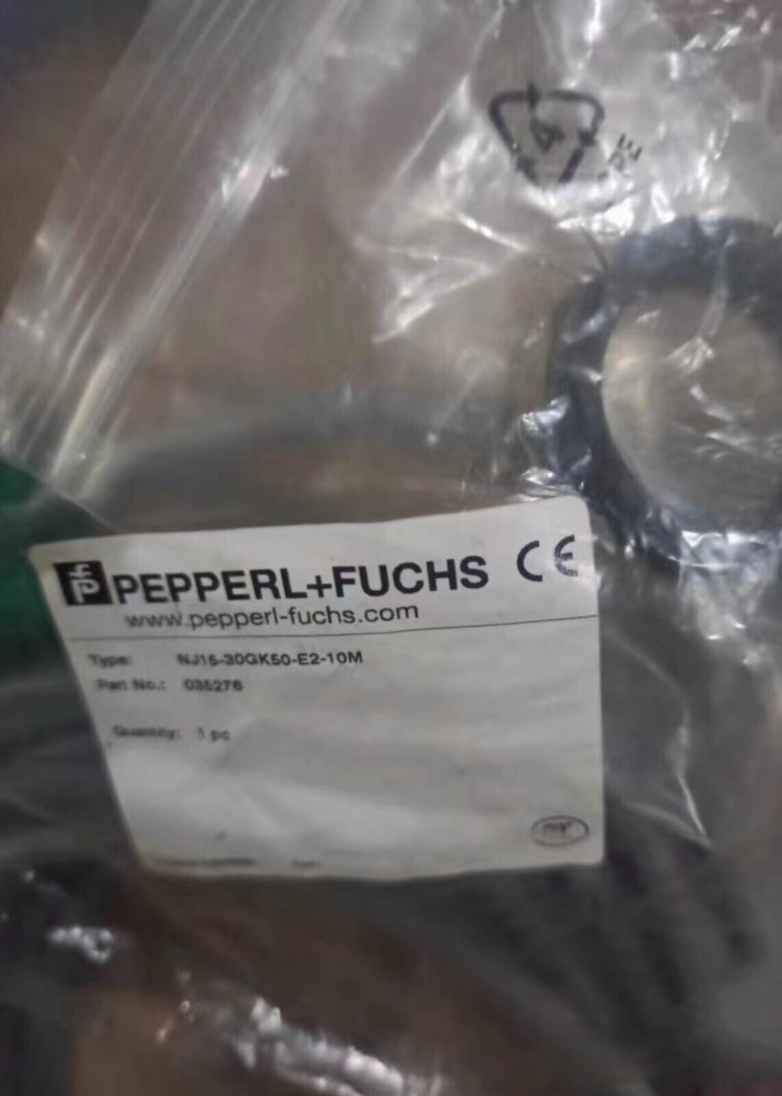 Pepperl Fox NJ15-30GK50-E2-10M IN NEW BOX ALL NEW #A6-37