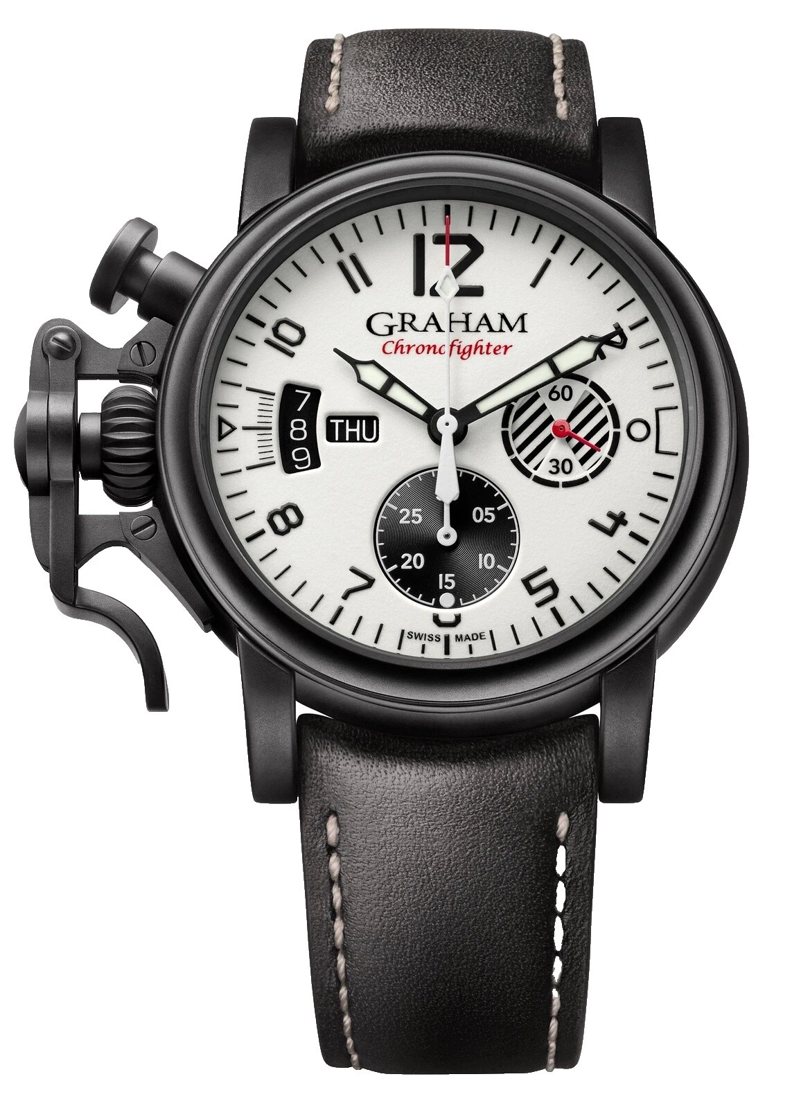 Banda de acero inoxidable Graham Relojes de pulsera