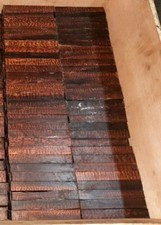 30 pcs 3/4" x 3/4 x 3" Snakewood Blanks