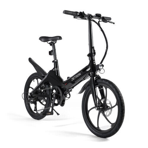 Jetson J8 20 In E-folding Bike - Black (jj8-bllk) This Item