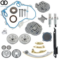 Timing Chain Kit For GM Ecotec 2.2L 2.4L VCT Selenoid Actuator Gear Cover Gasket