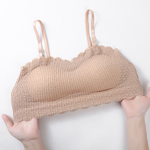 Women Ladies Strapless Seamless Bandeau Bra Boob Tube Comfort Tops Non-Slip Sexy - Picture 9 of 28