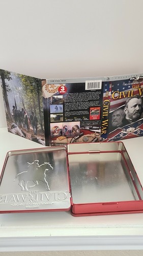 CIVIL WAR BLOOD AND HONOR 1861 - 1865 3 DVD SET IN A TIN - Picture 7 of 9