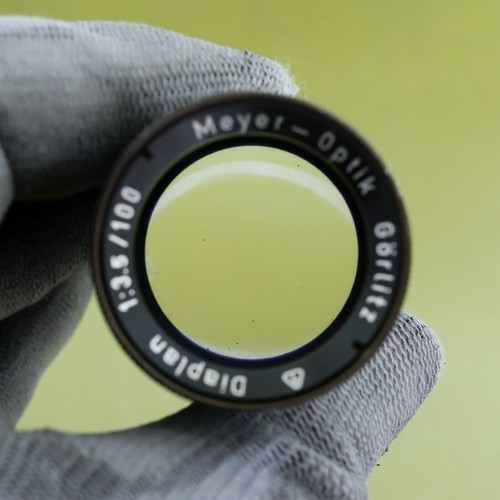 DIAPLAN 3.5 /100, MINT "low budget Trioplan" Meyer-Optik Goerlitz Pentacon ☆☆☆☆ - Picture 4 of 6
