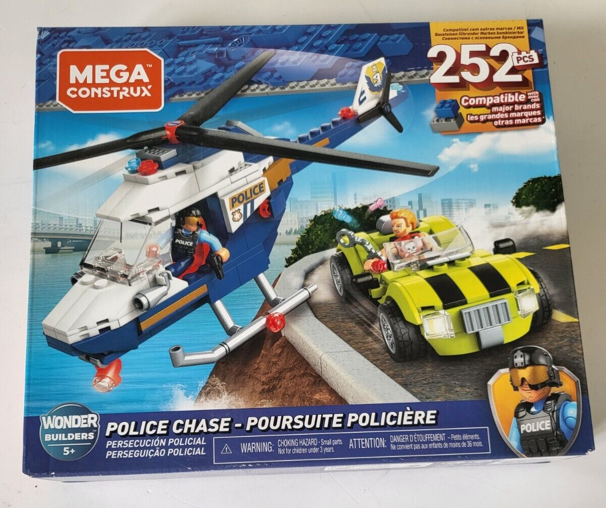 MEGA CONSTRUX Poursuite policière 252 pièces dès 5 ans