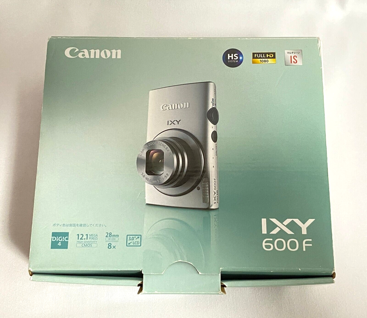 NEAR MINT W/BOX,SD Card 8GB】Canon IXY 600F Green PowerShot NEAR MINT W/BOX,SD Card 8GB】Canon IXY 600F Green PowerShot