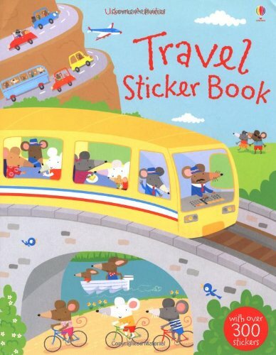 Travel Sticker Book (Usborne Sticker Books) by Fiona Watt Paperback Book The - Picture 1 of 2