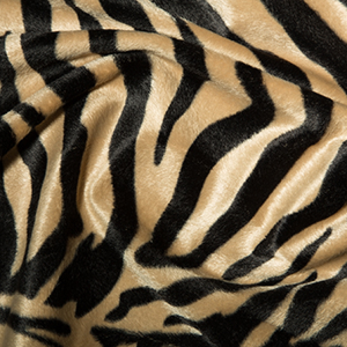 Velboa Faux Fur Fabric Animal Skin Velour Pony Skin 145cm Wide Zebra