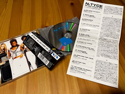 N-Tyce All Day Every Day Made in Japan OBI CD (Telstar 1998) 90s