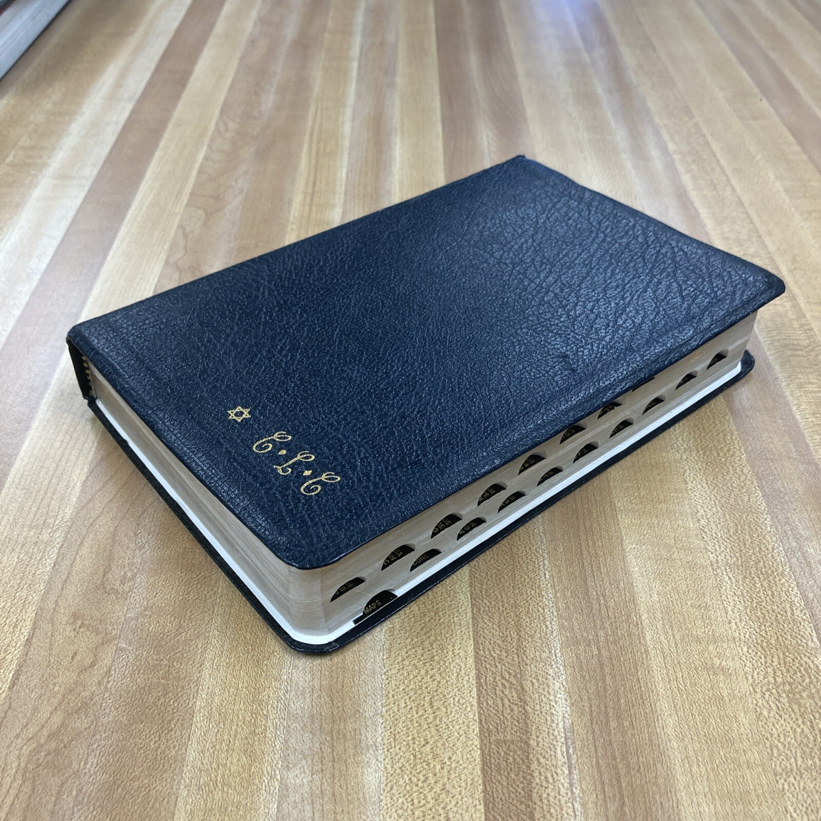 Zondervan 1987 Amplified Bible Classic AMP AMPC Black Bonded Leather