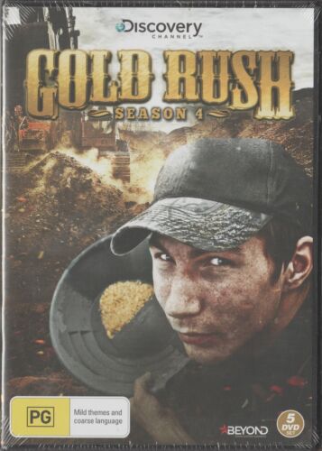 Gold Rush : Season 4 ( DVD, 2017, 5-Disc Set) Region 4 - Picture 1 of 2