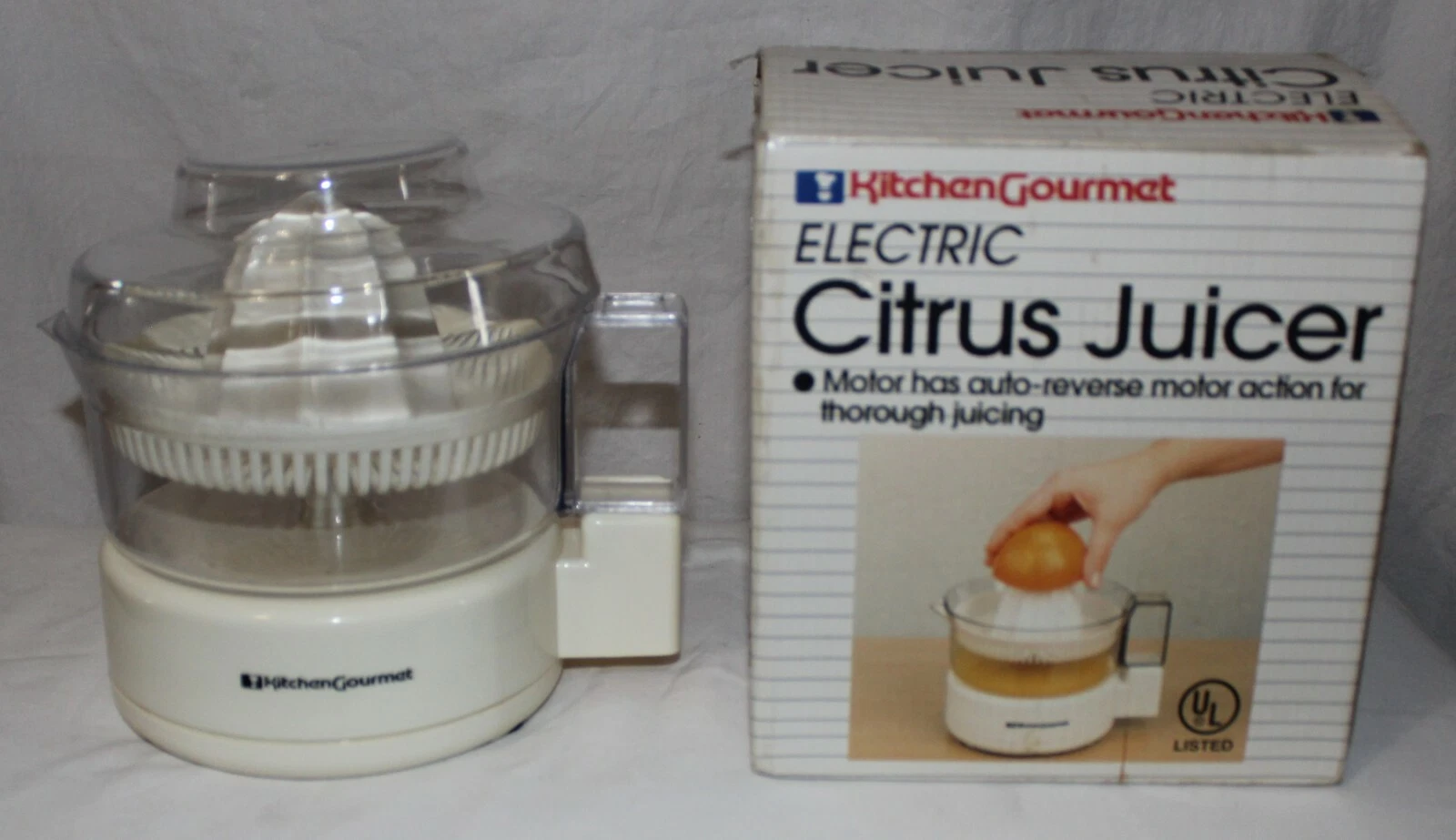 Electric Citrus Juicer Squeezer No. 808581 by Kitchen Gourmet