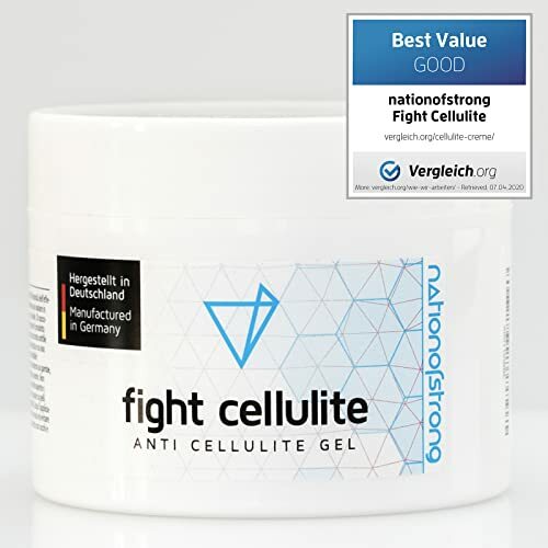 Gel anti-cellulite puissant et crème minceur chauffante femme 225 ML