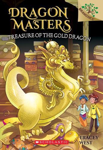 Tracey West Treasure of the Gold Dragon: A Branches Book (Dragon Mas (Tascabile)