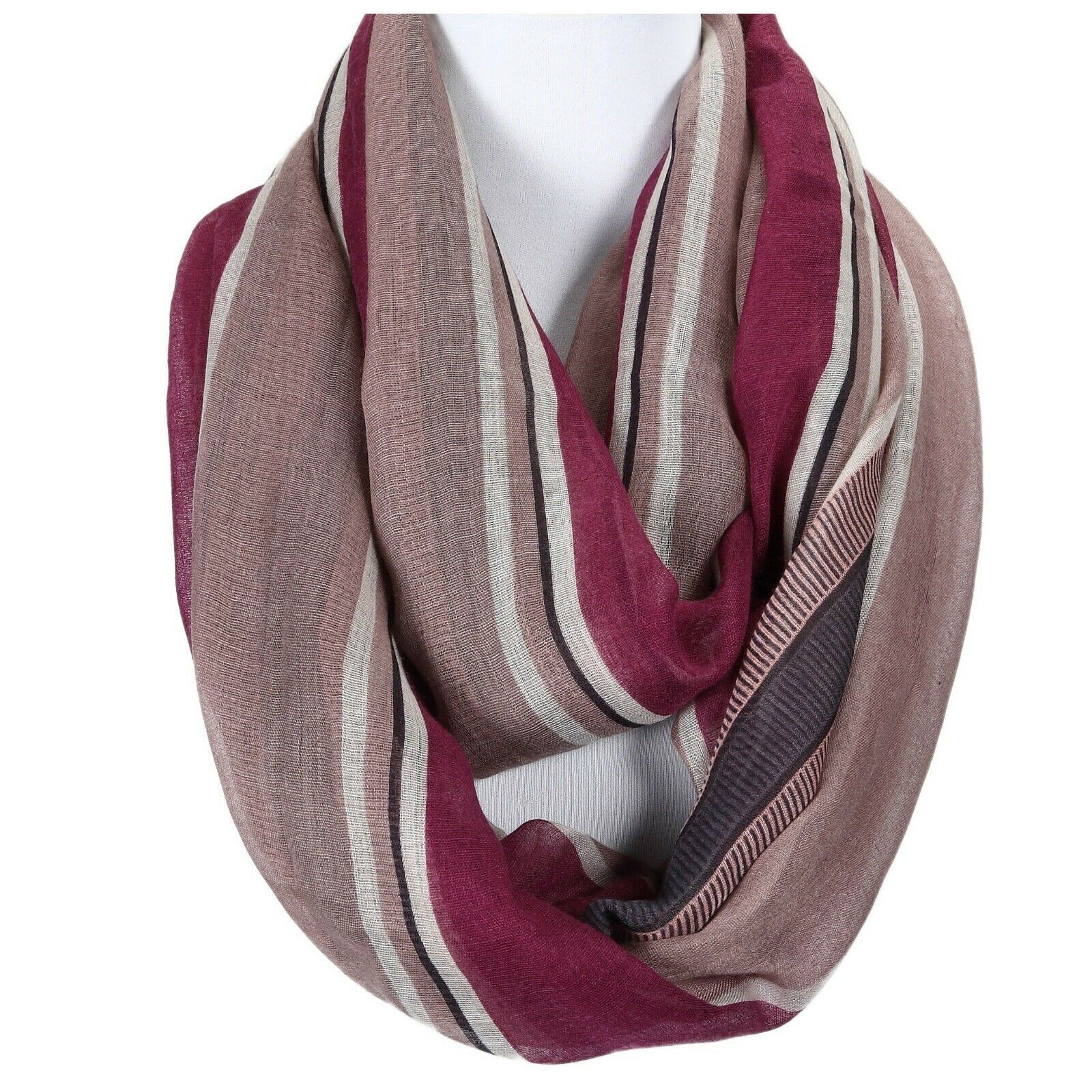 Jeamis XXL Loop Strickschal | Unisex Wollschal | 180x42cm | 80% Viskose 20% Wolle | Für Herbst & Winter