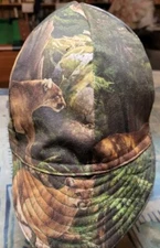 Welding  cap made with COUGAR SCENIC  