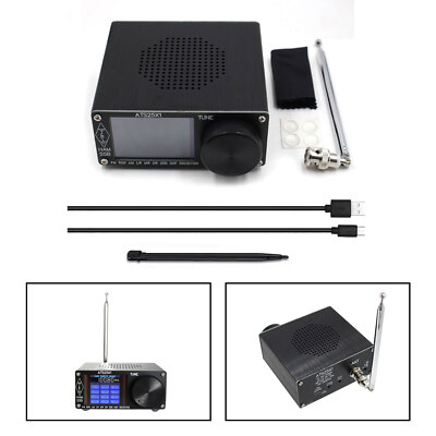 Upgraded ATS-25X1 All Band DSP Radio Receiver FMLW MW SW With 2.4'' Touch ScreenB
