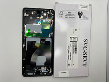 Original Samsung Screen Replacement  Galaxy S21 Ultra SM-G988 LCD Screen Black