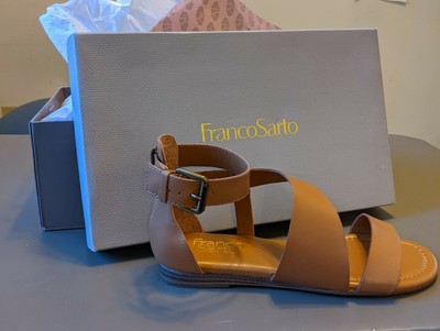 franco sarto griffith leather sandal