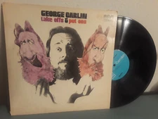 George Carlin Take Offs And Put Ons LP, George Carlin Records, Comedy Records