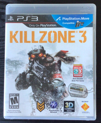 KillZone 3 (Sony PlayStation 3 PS3, 2011) Complete Manual 