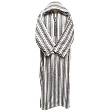 THICK AND WARM Moroccan winter wool hooded thobe/jalabiya.jubba.thobe.size 60