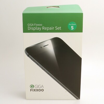 Giga Fixxoo Display Repair Set / Ersatzdisplay  für iPhone 5