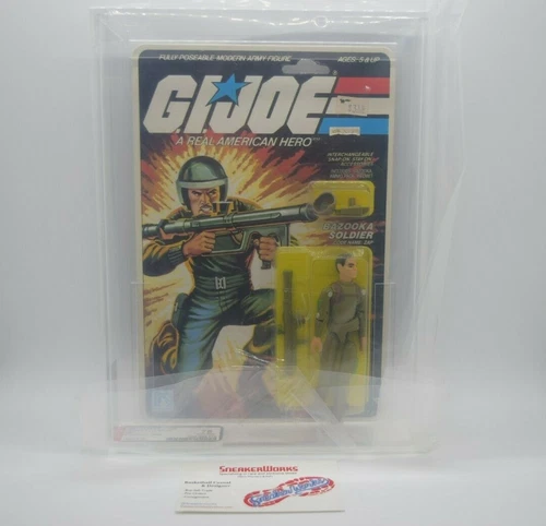 Vintage Hasbro GI Joe Zap Action Figure 1982 Straight Arm Type 2 AFA Graded 75