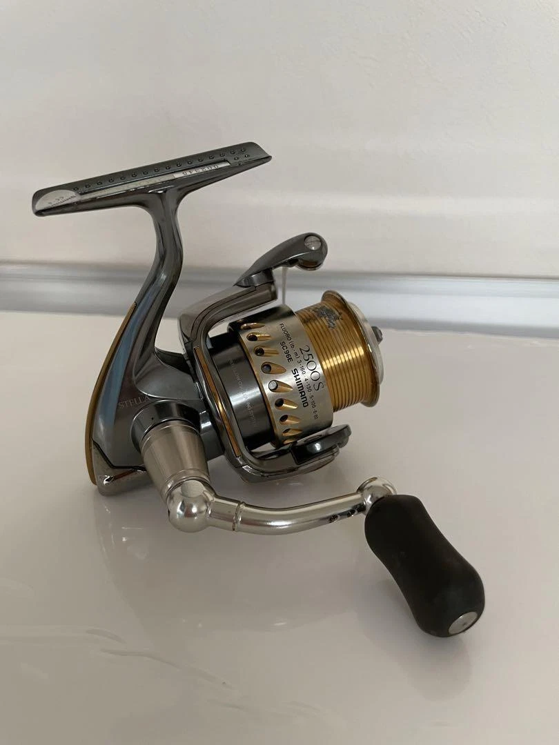 USED Shimano Spinning Reel 04 Stella 2500S 5.2:1 Gear from Japan