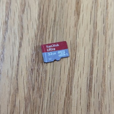 SanDisk Ultra 32GB microSDHC Class 10 High Speed Memory Card