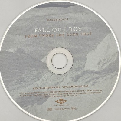 Fall Out Boy   From Under The Cork Tree CD 2005 Pop Punk Island Records