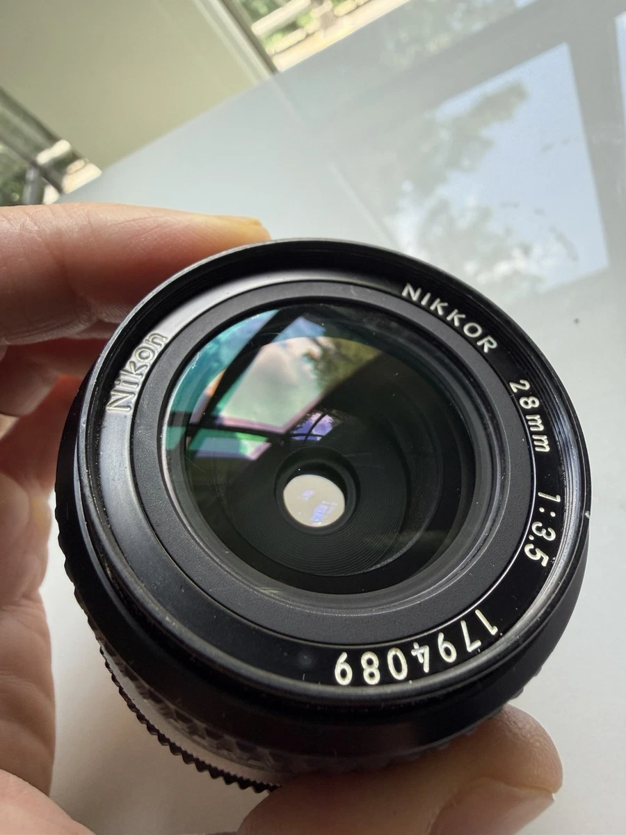 Nikon f/3.5 Camera Lenses 28mm Focal for sale | eBay
