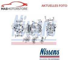 KOMPRESSOR KLIMAANLAGE NISSENS 89404 P FÜR CITROËN C5 II,C5 III 1.8L,2L,1.6L