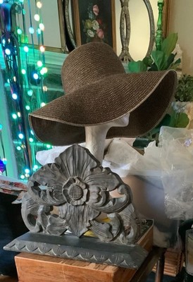 Ladies Wide Rim  Straw Hat TALBOTS