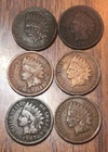 Indian Penny’s 1891,1897,1901,1905,1907,1904 Get (6) These Actual Old Coins M106