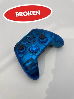 (BROKEN) Xbox QAU-00150 Wireless Controller Sky Cipher Special Edition Series