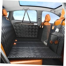 Dog Car Seat Cover for Back Seat, Hard Bottom Back Seat Car/SUV/Small Truck