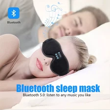 Sleep Mask with Bluetooth Headphones, 3D Sleep Mask Wireless Music Eye Mask