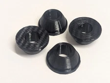 Honda MSX125 Grom Handle Bar Clamp Riser PU Poly Cushion Bushings Upgrade -Black