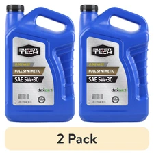 (2 pack) Super Tech Full Synthetic SAE 5W-30 Motor Oil, 5 Quarts Free Ship
