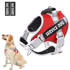 Adjustable dog harness, pet reflective and breathable vest