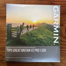 Garmin Topo Great Britain Pro 1:50k Genuine GPS Mapping OS