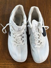 Nike Zoom Rival Distance Men  s 4.5 Track Shoes No Spikes White Black DC8725-100