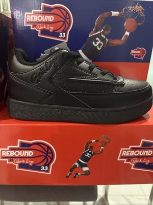 Patrick Ewing 33 Orion Low Sneakers Size 7 Men's Black