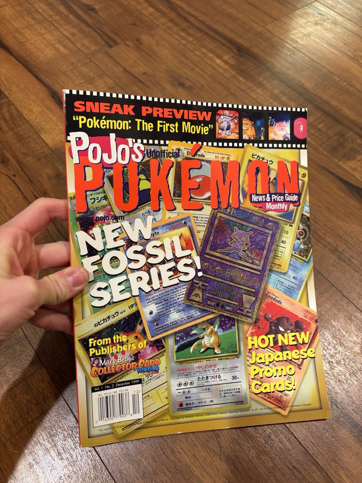 PoJo's Unofficial Pokemon New Fossil Series News & Price Guide Vol. 1, #2 (1999)