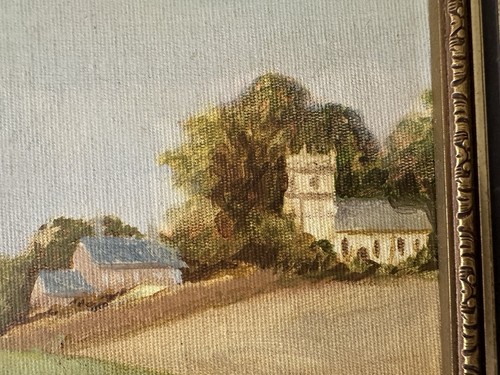 C20th A. E. DUFFILL Original Oil Painting 'Horses In Hall Bottoms' 54.5cm X 70cm - Picture 5 of 15